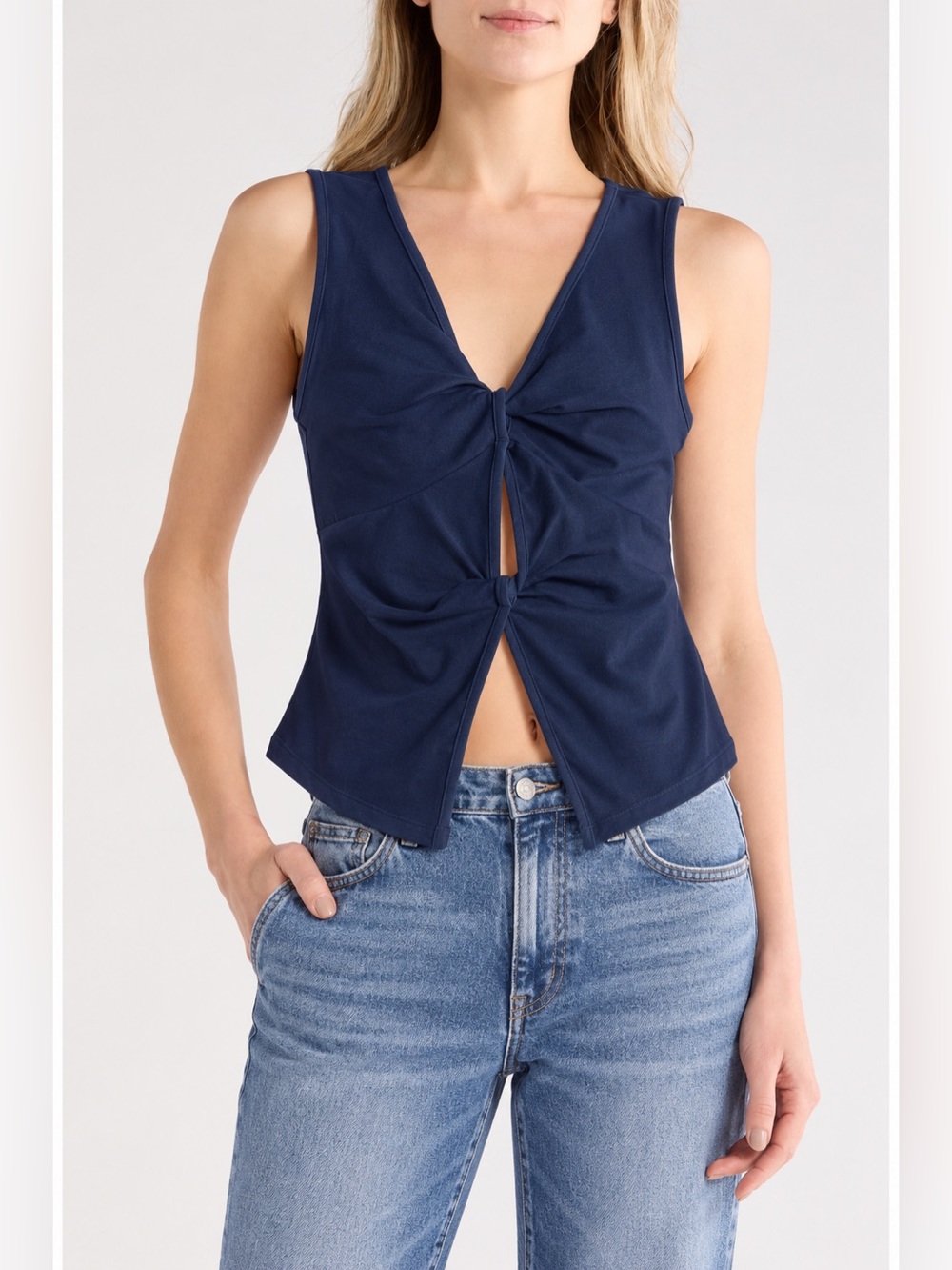 New Edit Jason Wu Sz Sm Front Tie Flyaway Top